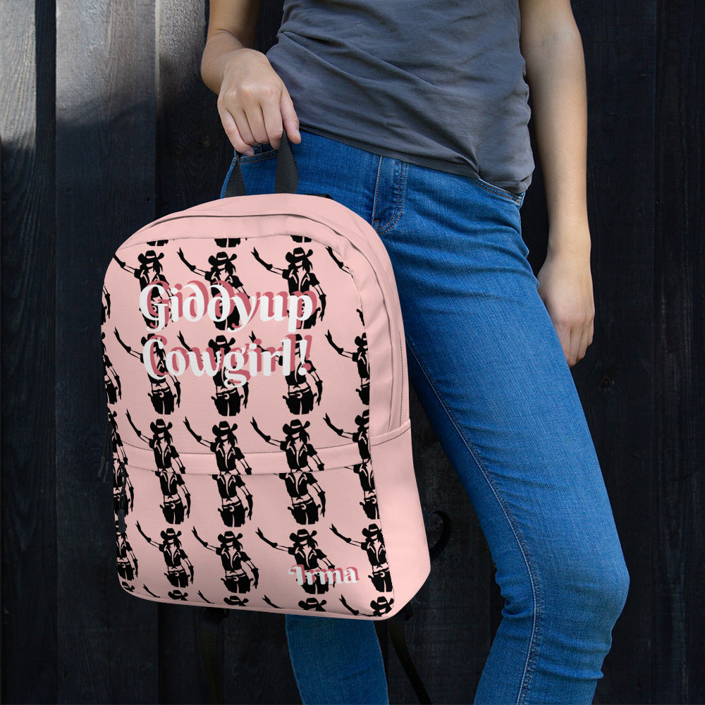 Giddyup Cowgirl by Irma Backpack