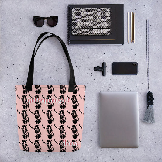 Giddyup Cowgirl by Irma Tote bag