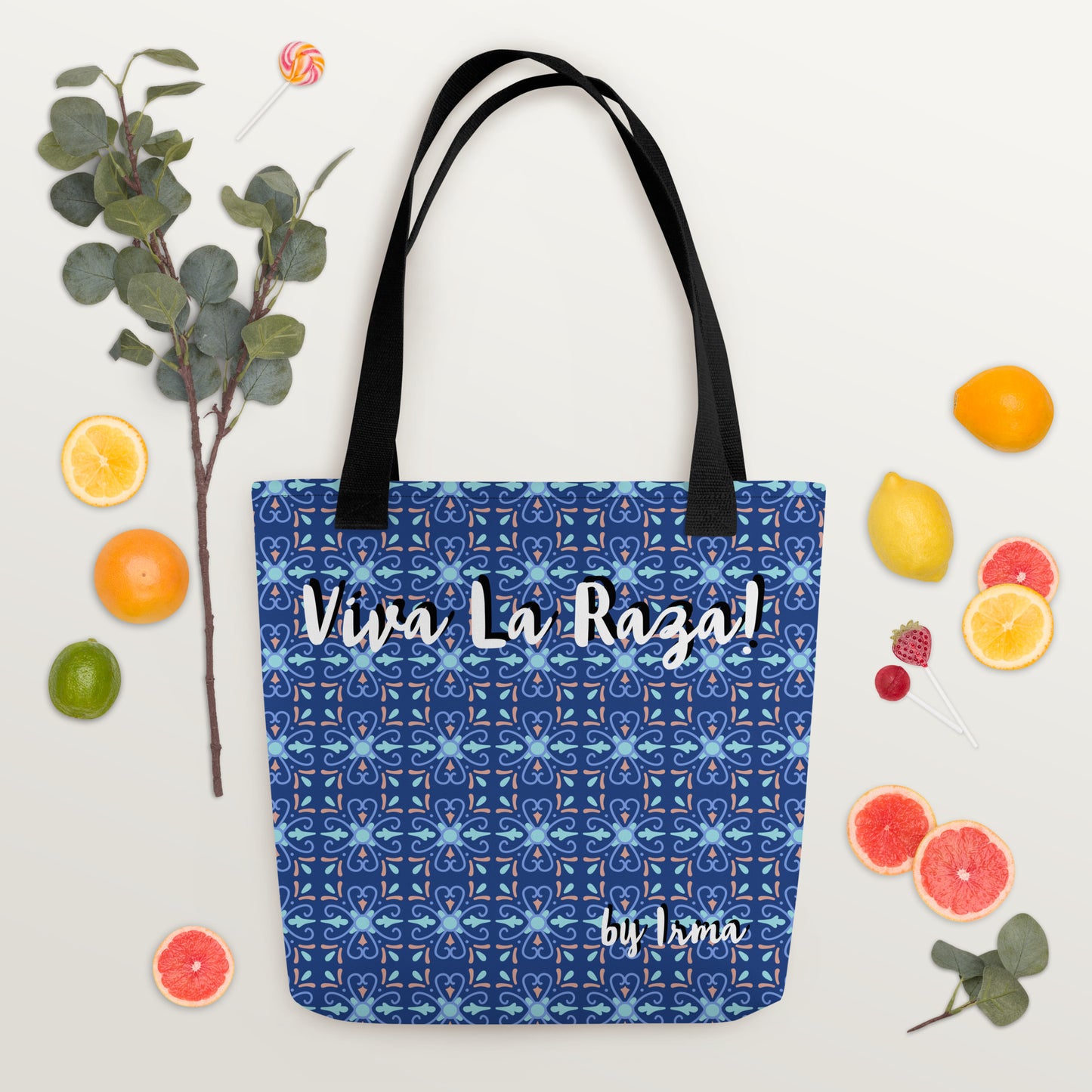 Viva la Raza by Irma Tote bag