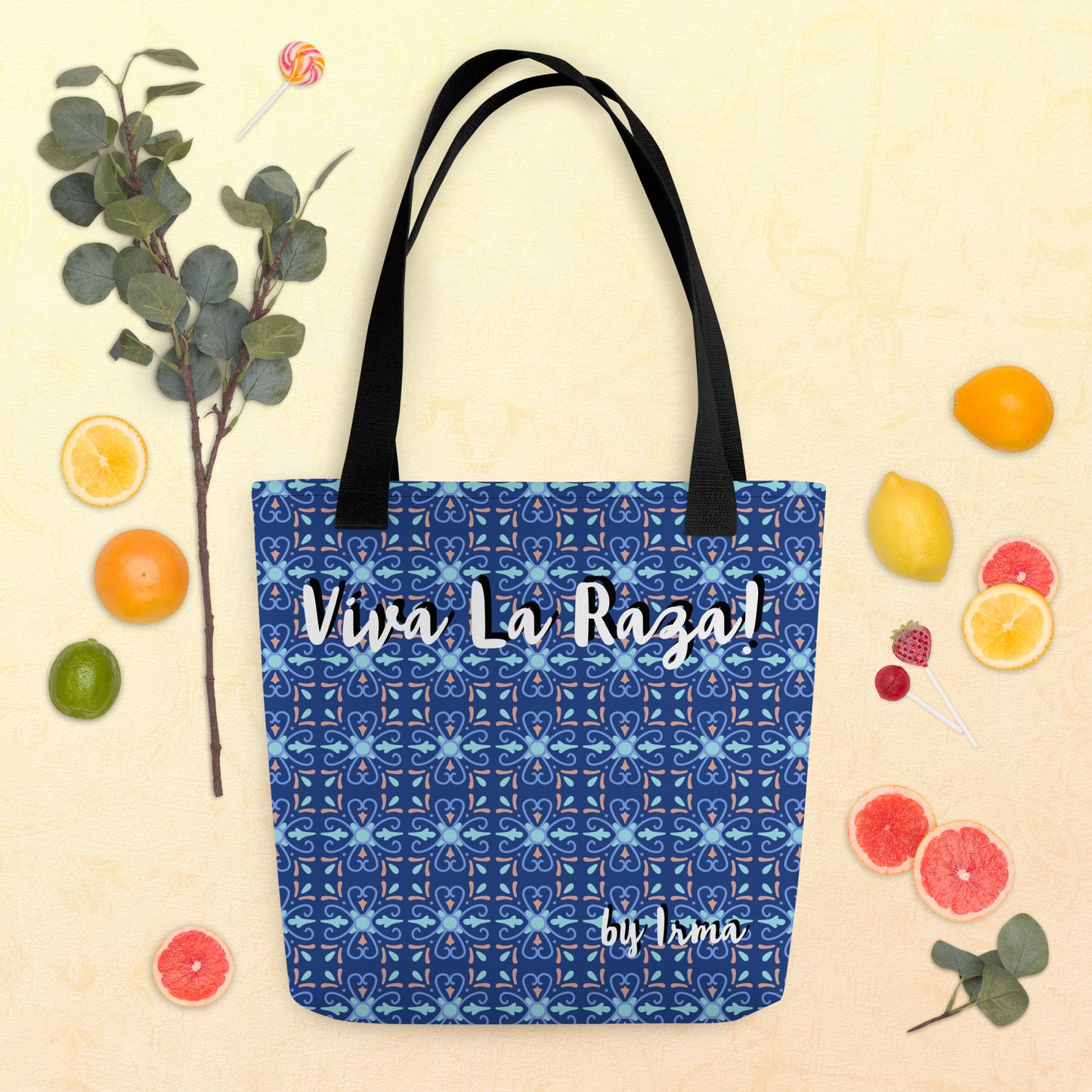 Viva la Raza by Irma Tote bag