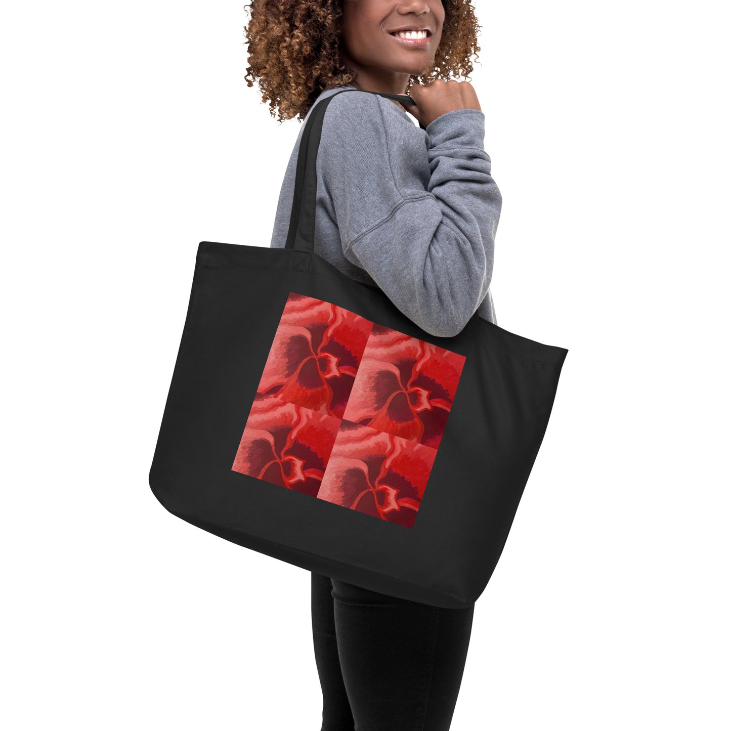 Belleza by Irma Large organic tote bag