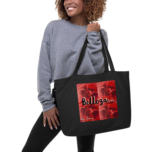 Belleza by Irma Large organic tote bag