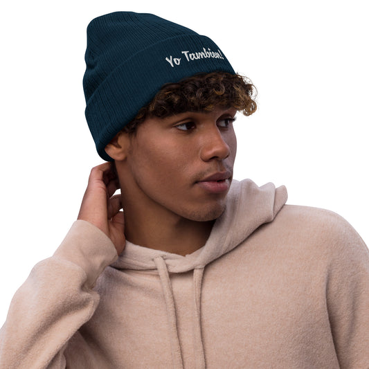 Yo Tambien by Irma Ribbed knit beanie