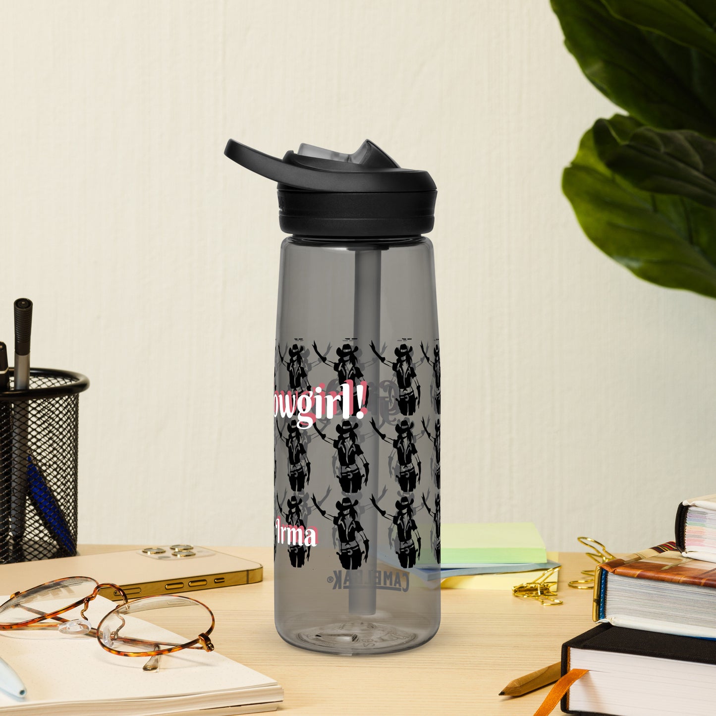 Giddyup Cowgirl by Irma Sports water bottle
