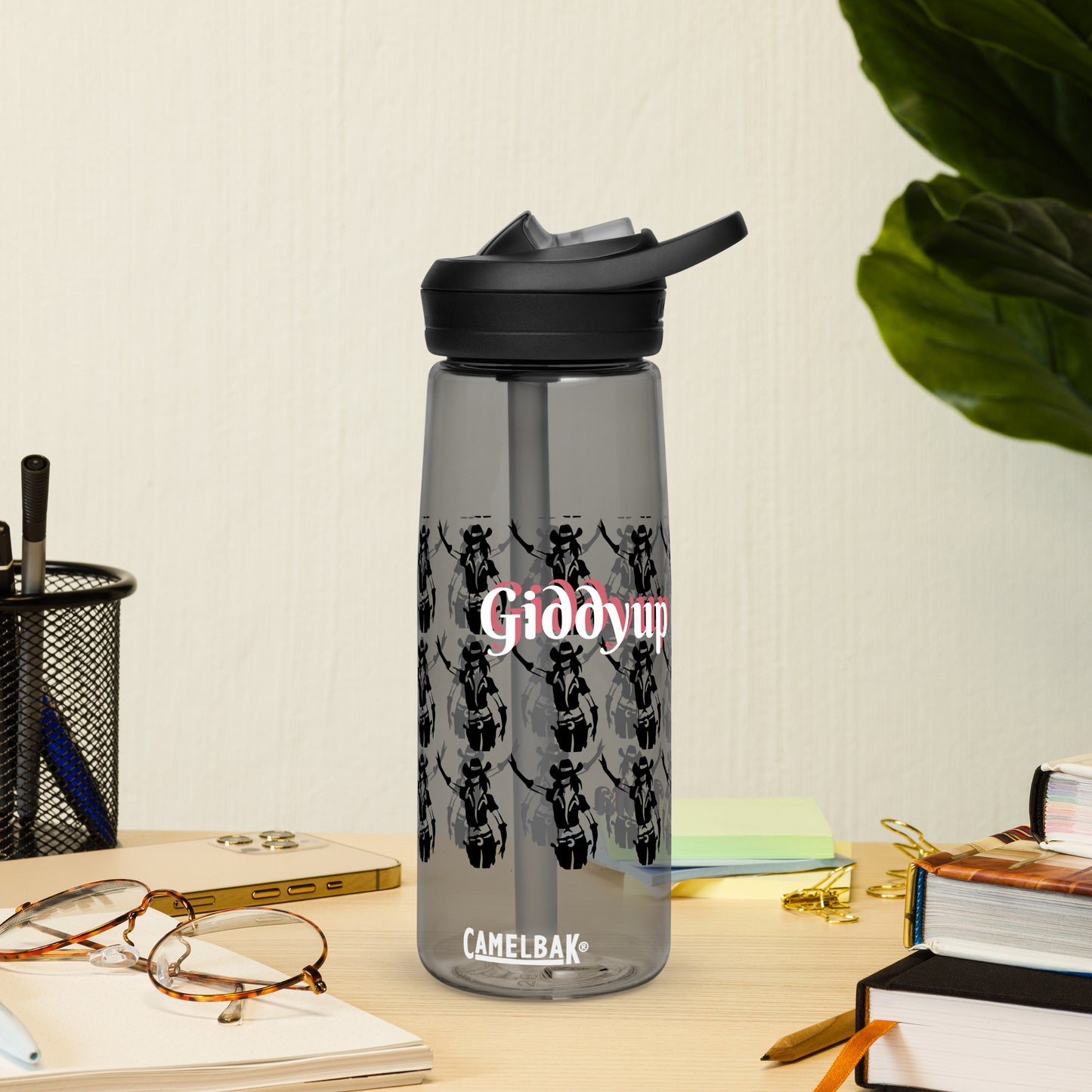 Giddyup Cowgirl by Irma Sports water bottle