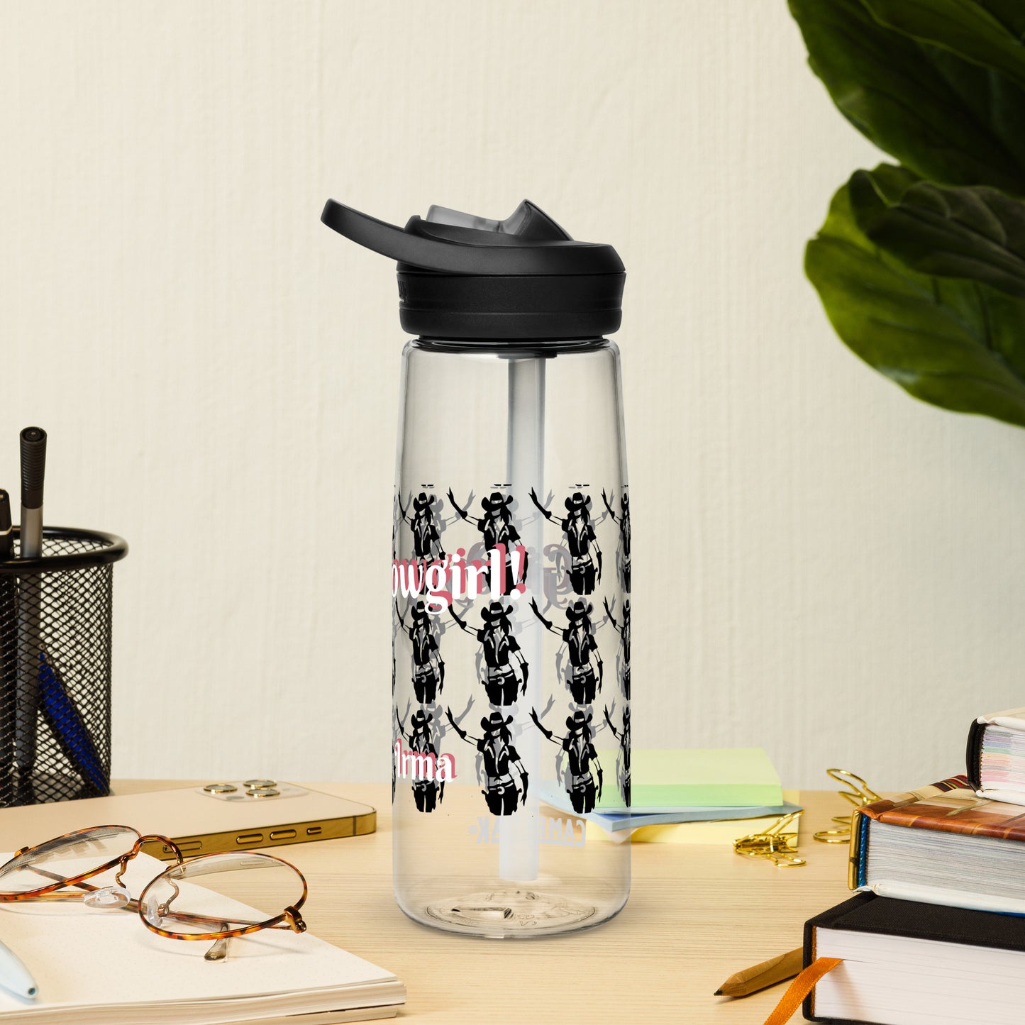 Giddyup Cowgirl by Irma Sports water bottle