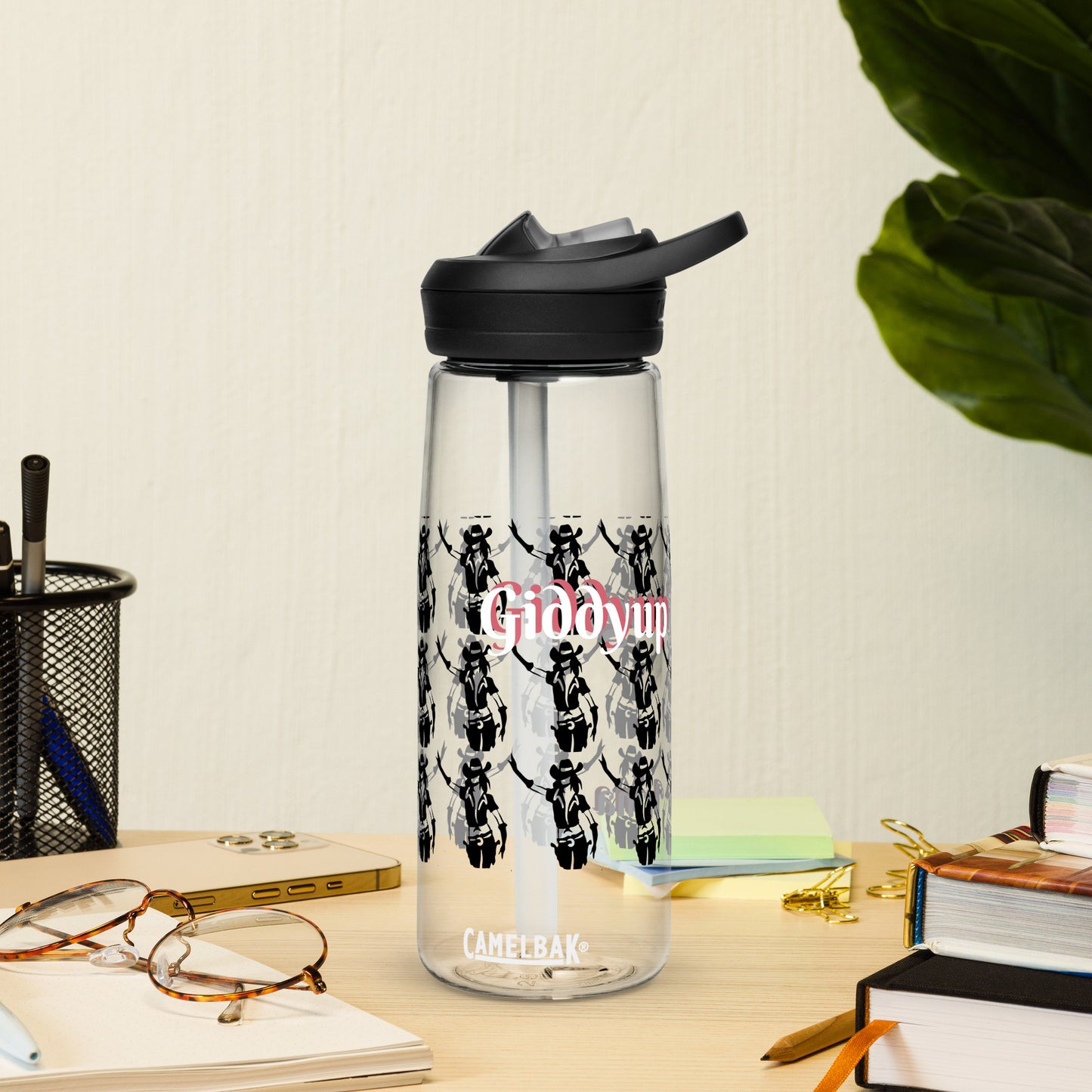 Giddyup Cowgirl by Irma Sports water bottle