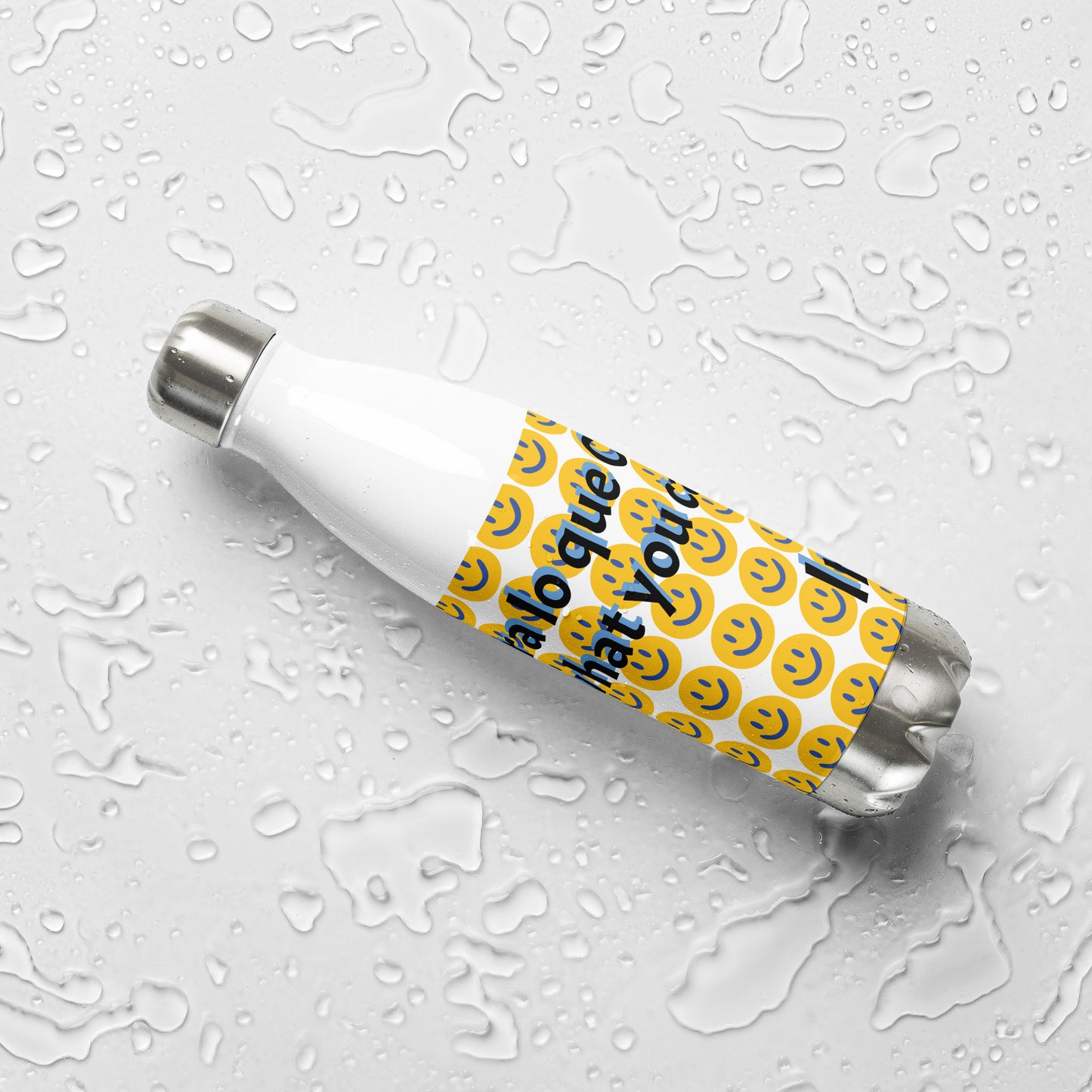 Agarra lo que Caiga by Irma Stainless steel water bottle