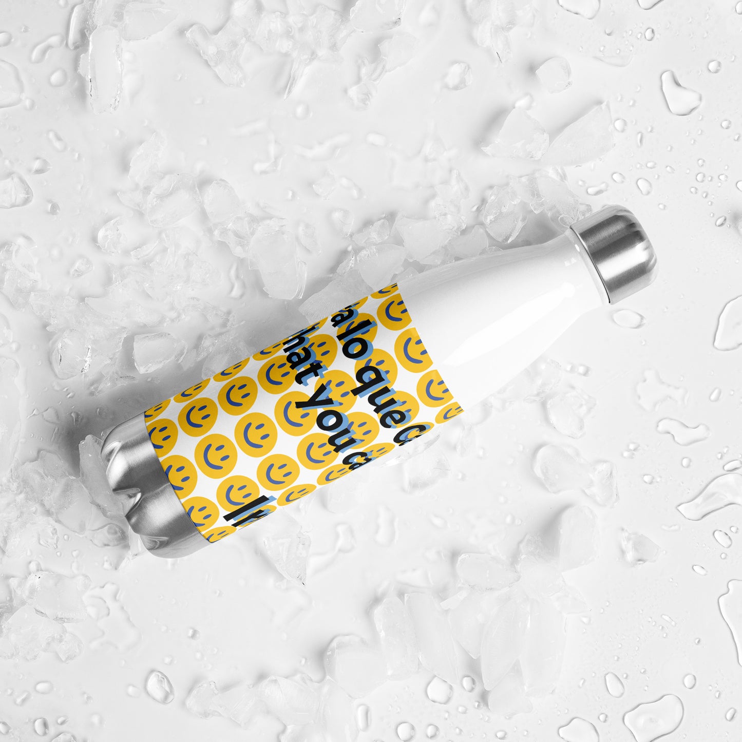 Agarra lo que Caiga by Irma Stainless steel water bottle