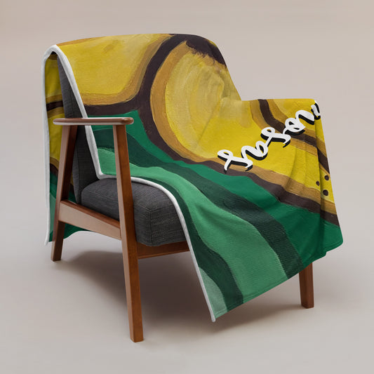 Hermosas by Irma Throw Blanket