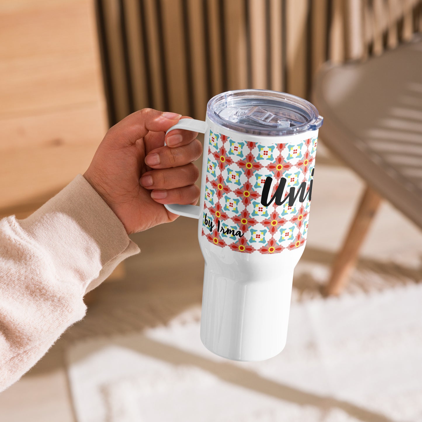 Unidos by Irma Travel mug with a handle