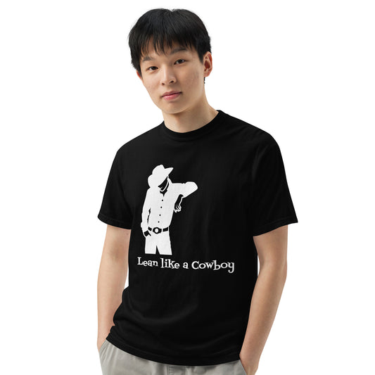Lean like a Cowboy by Irma Unisex garment-dyed heavyweight t-shirt