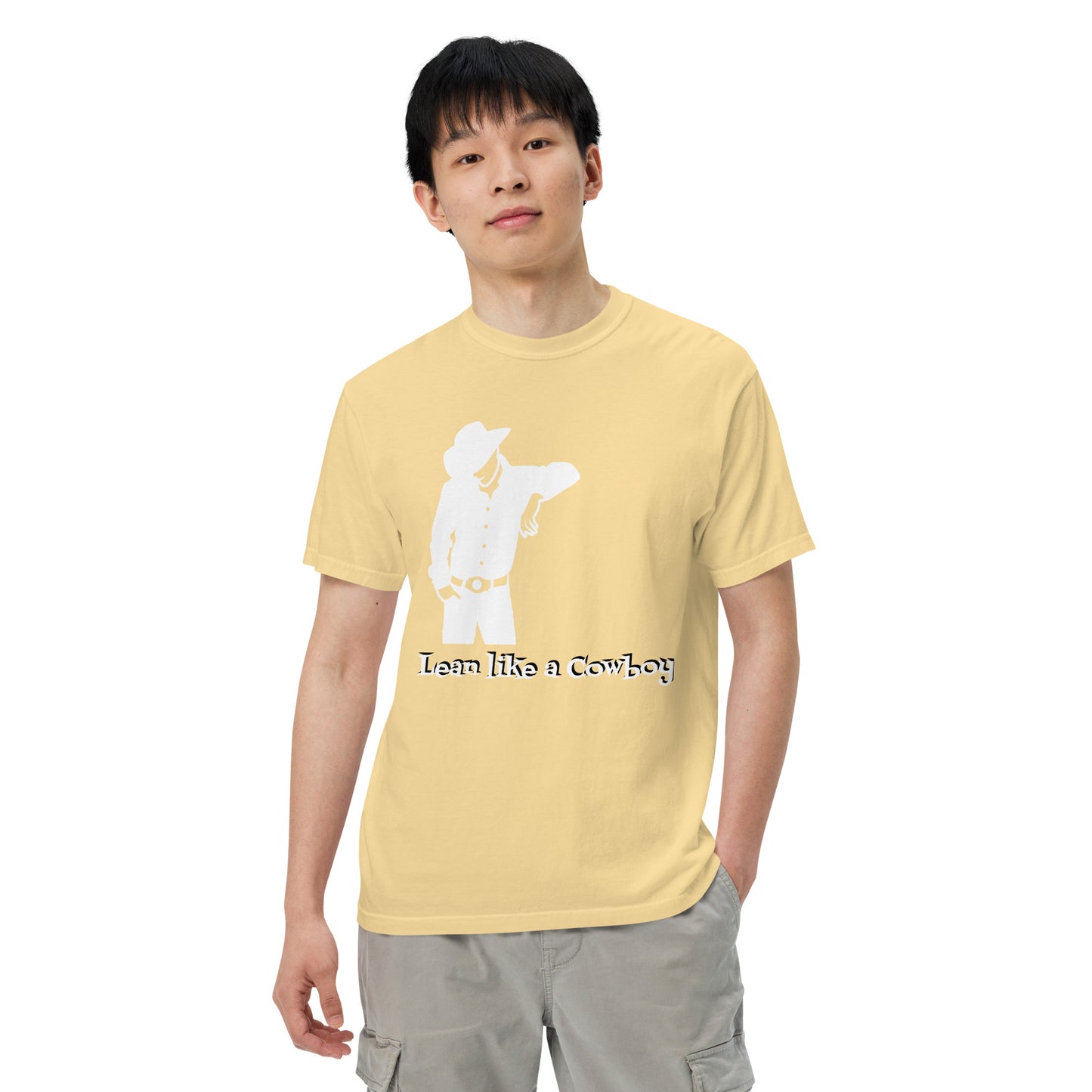 Lean like a Cowboy by Irma Unisex garment-dyed heavyweight t-shirt