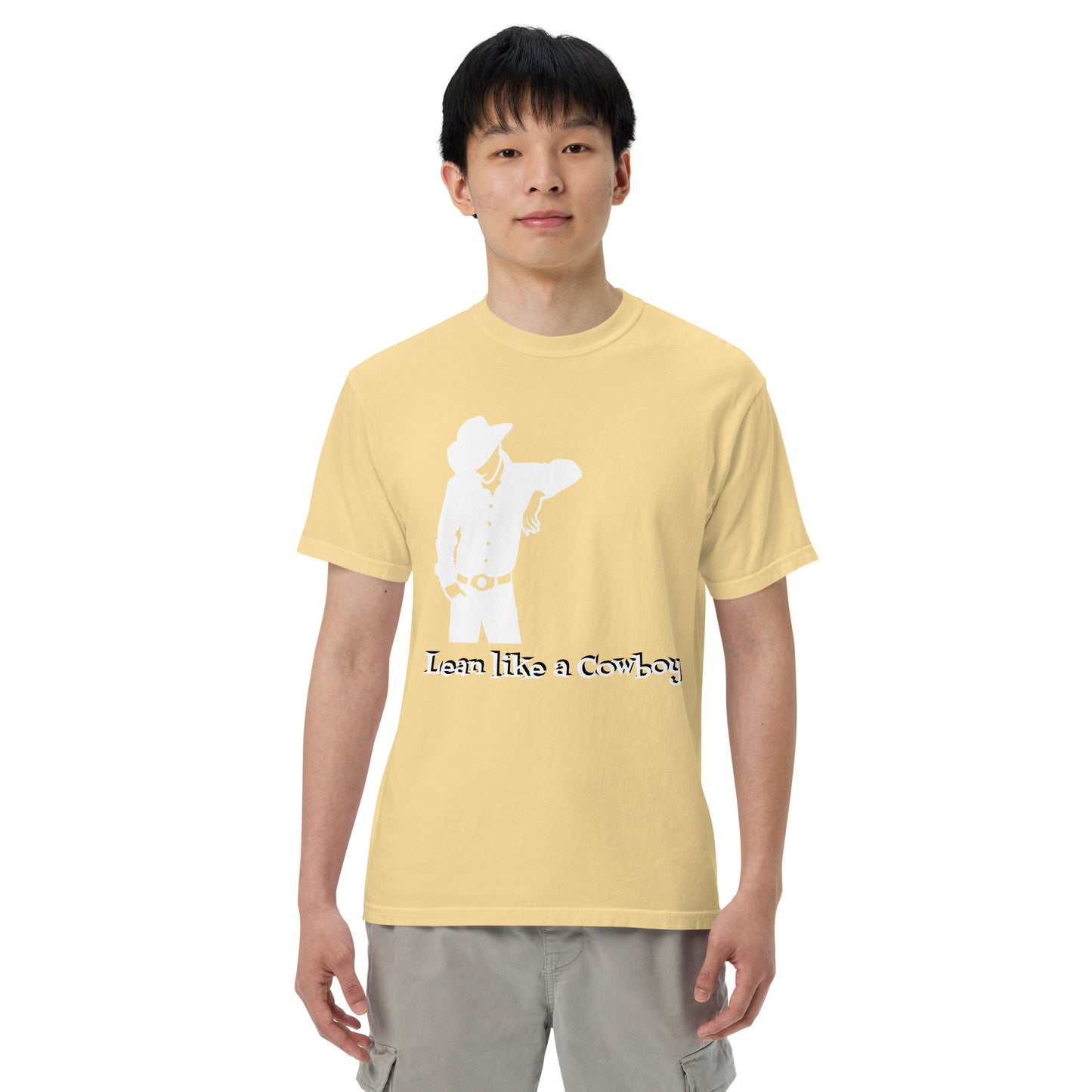 Lean like a Cowboy by Irma Unisex garment-dyed heavyweight t-shirt