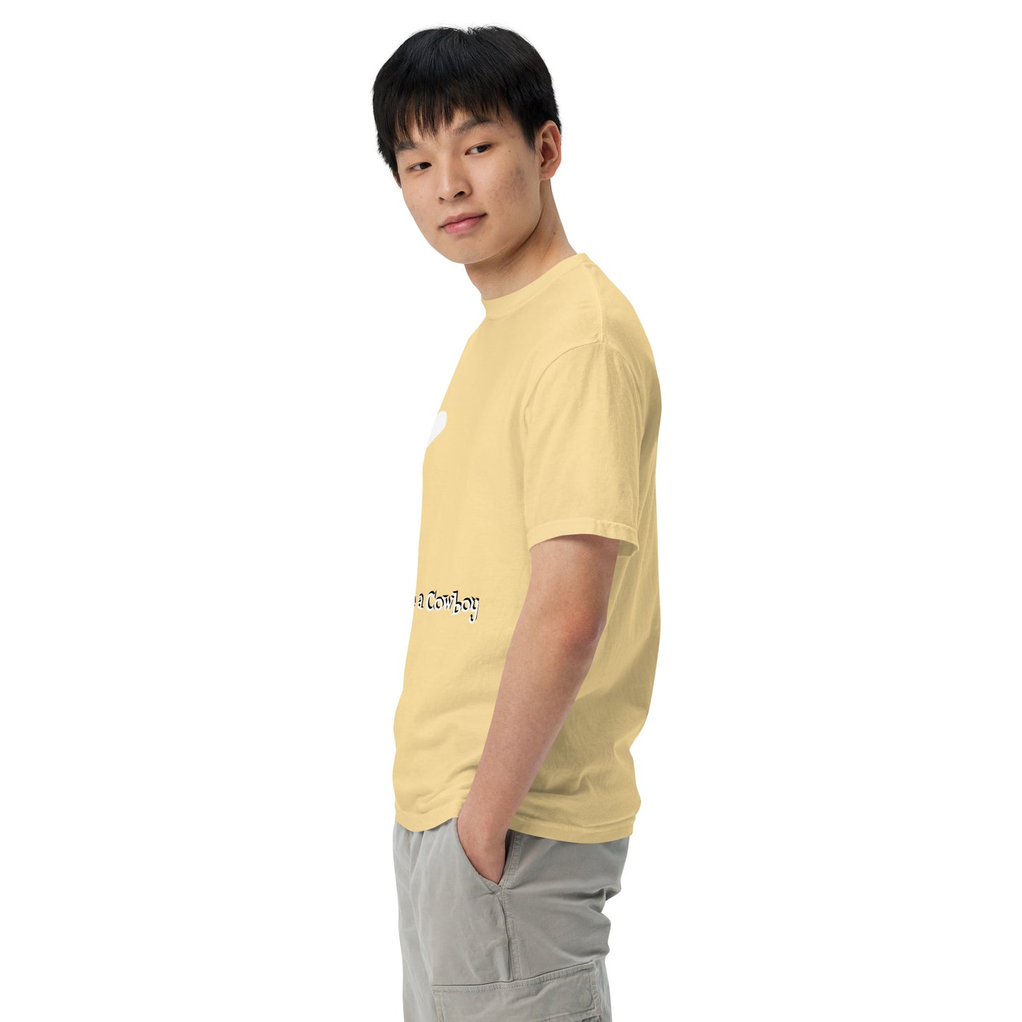 Lean like a Cowboy by Irma Unisex garment-dyed heavyweight t-shirt