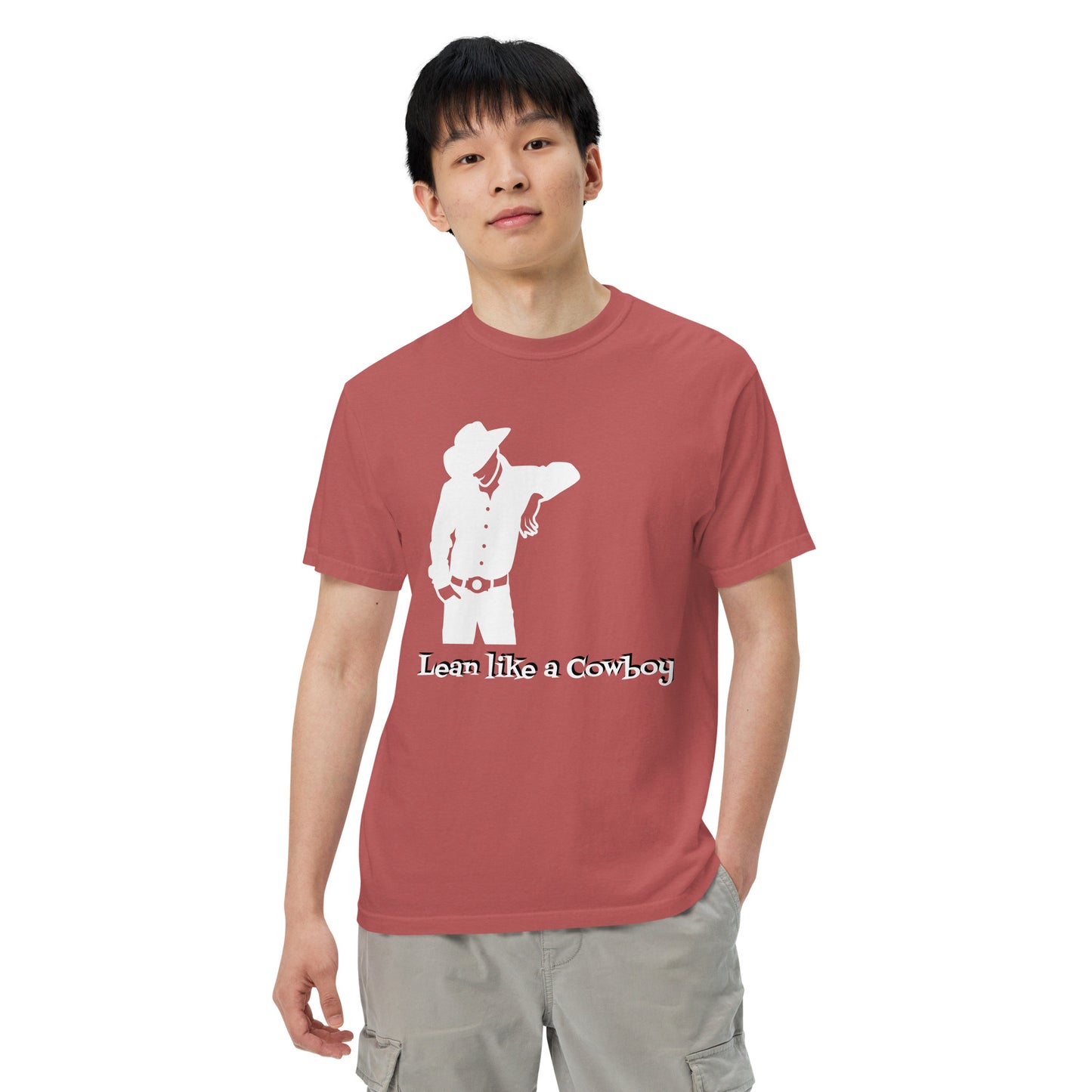 Lean like a Cowboy by Irma Unisex garment-dyed heavyweight t-shirt