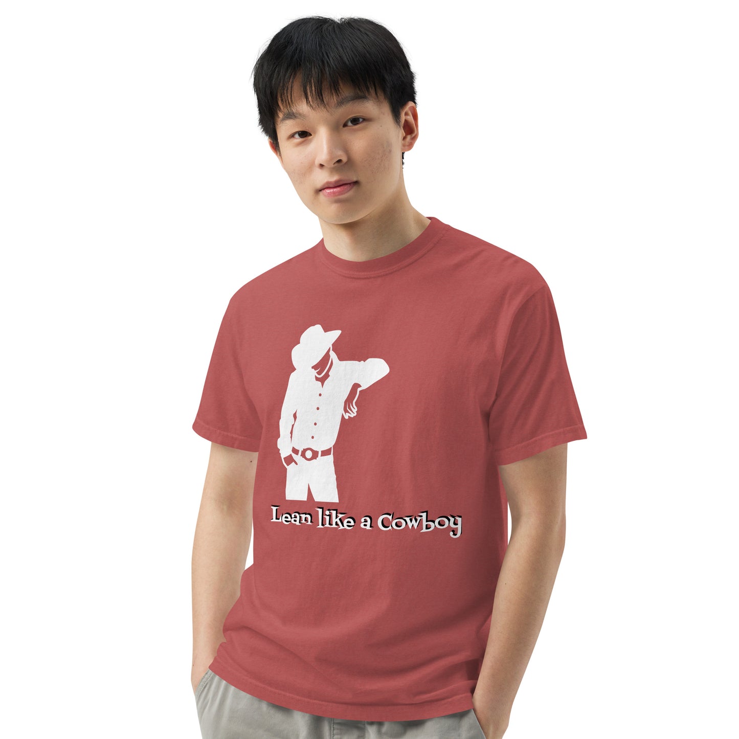 Lean like a Cowboy by Irma Unisex garment-dyed heavyweight t-shirt