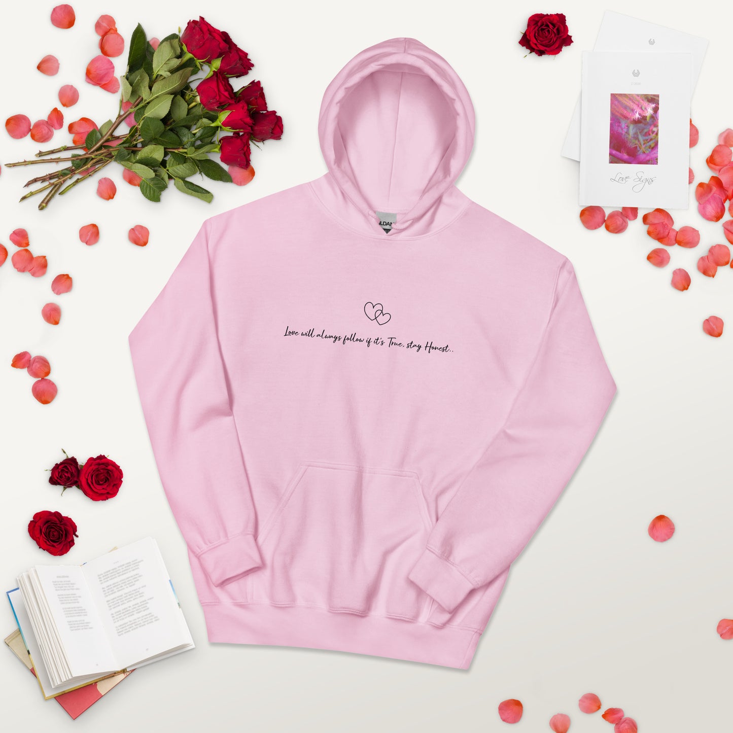 Love will always Follow by Irma Unisex Hoodie