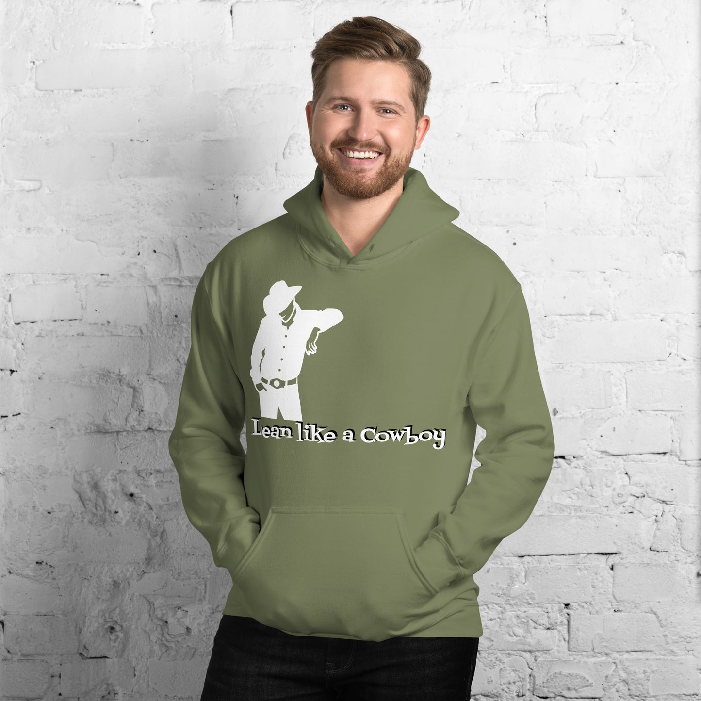 Lean like a Cowboy by Irma Unisex Hoodie