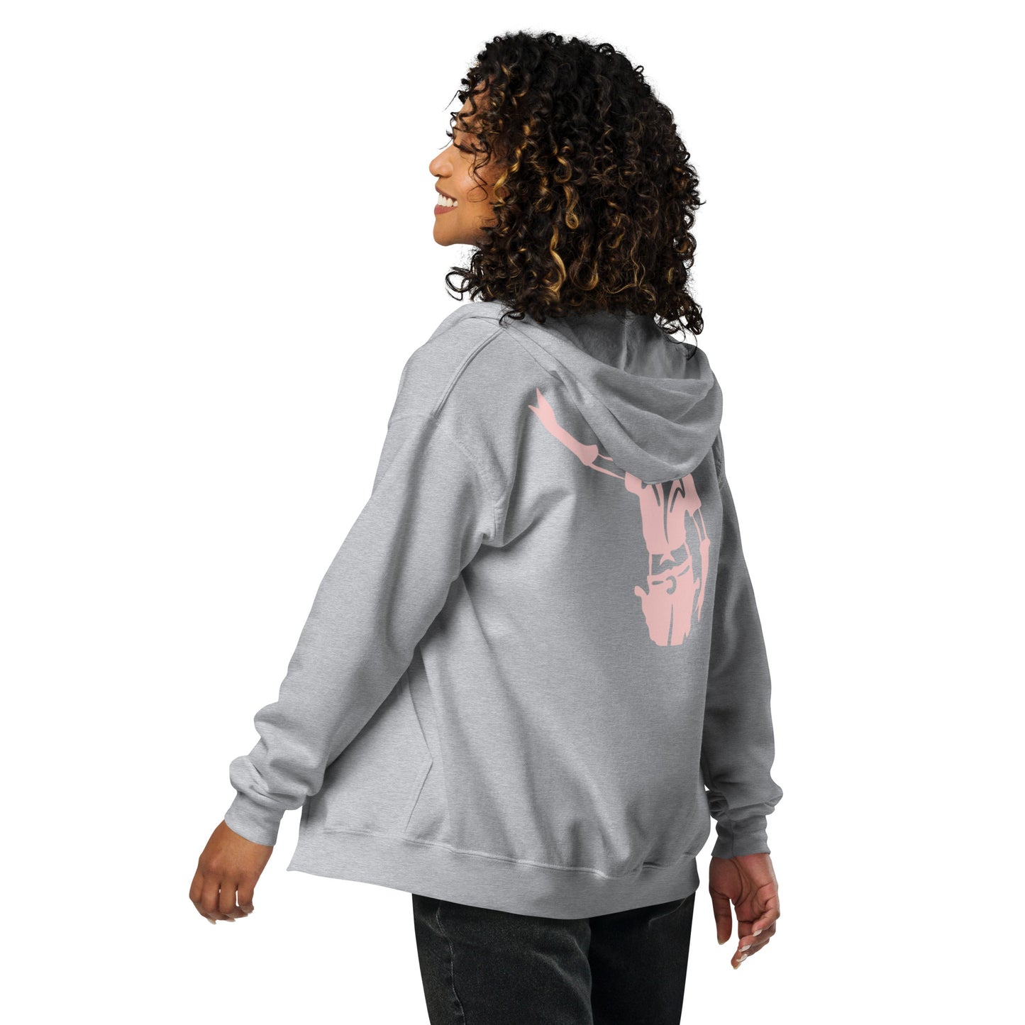 Giddyup Cowgirl by Irma Unisex heavy blend zip hoodie