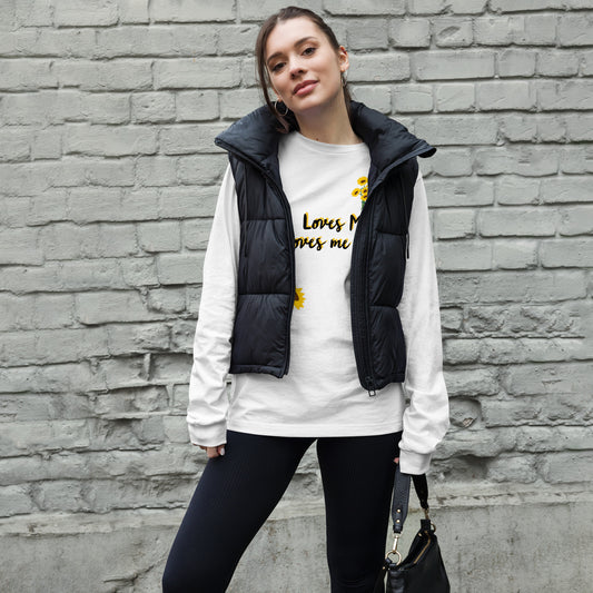 Loves me Loves me not by Irma Unisex Long Sleeve Tee