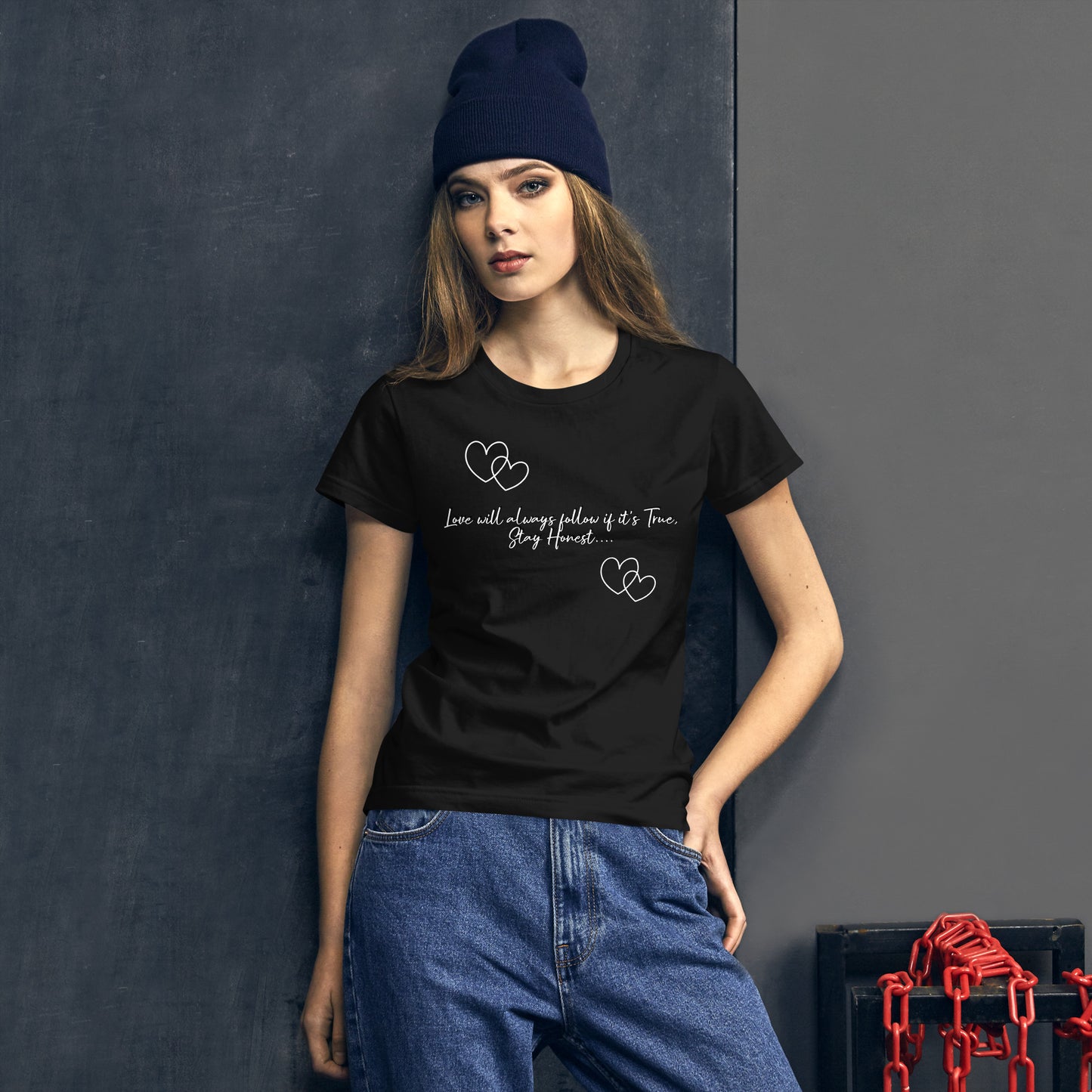 Love will always Follow by Irma Women's short sleeve t-shirt