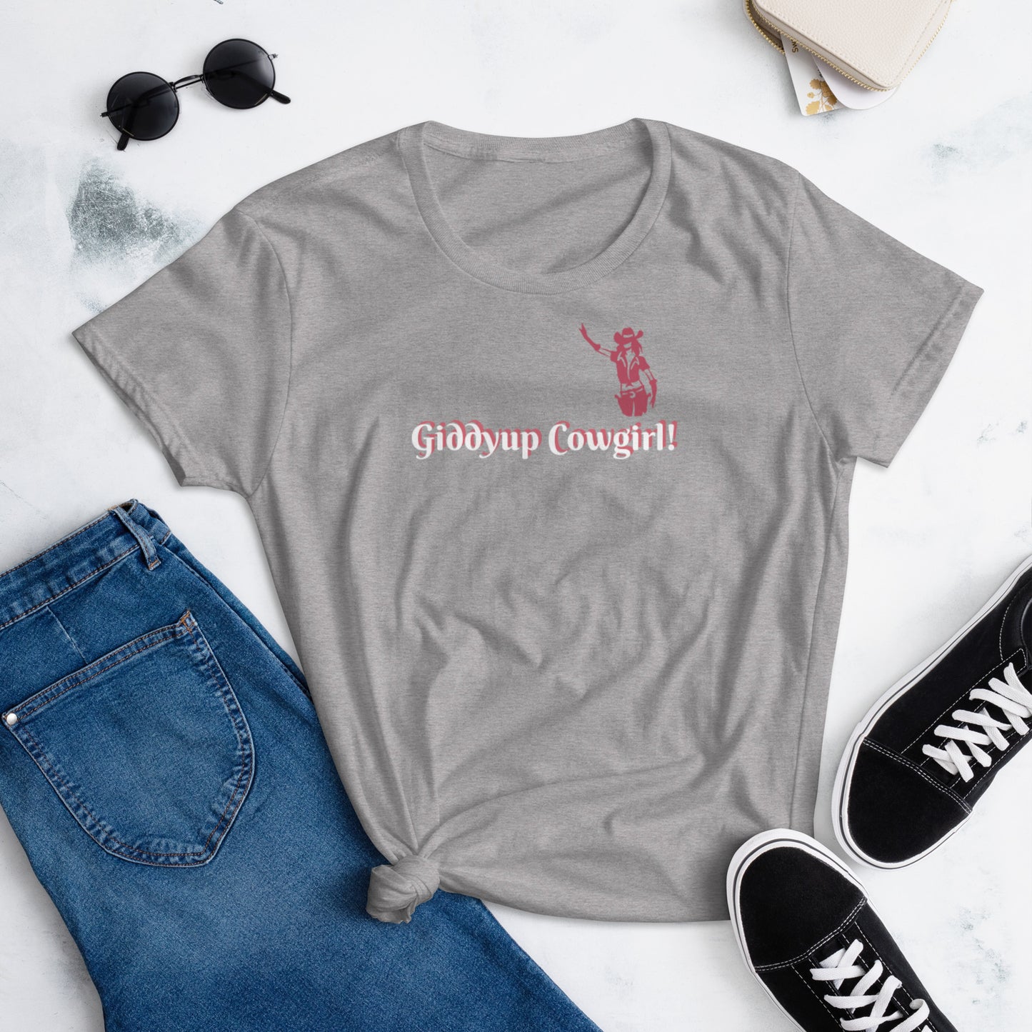 Giddyup Cowgirl by Irma Women's short sleeve t-shirt