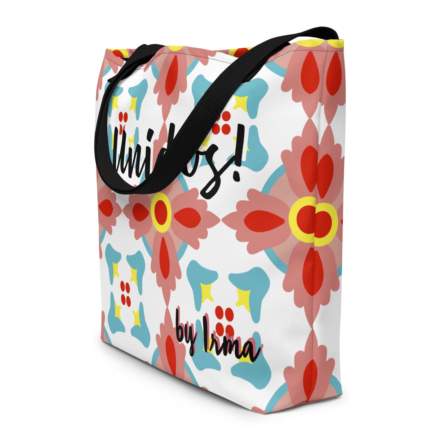 Unidos by Irma All-Over Print Large Tote Bag