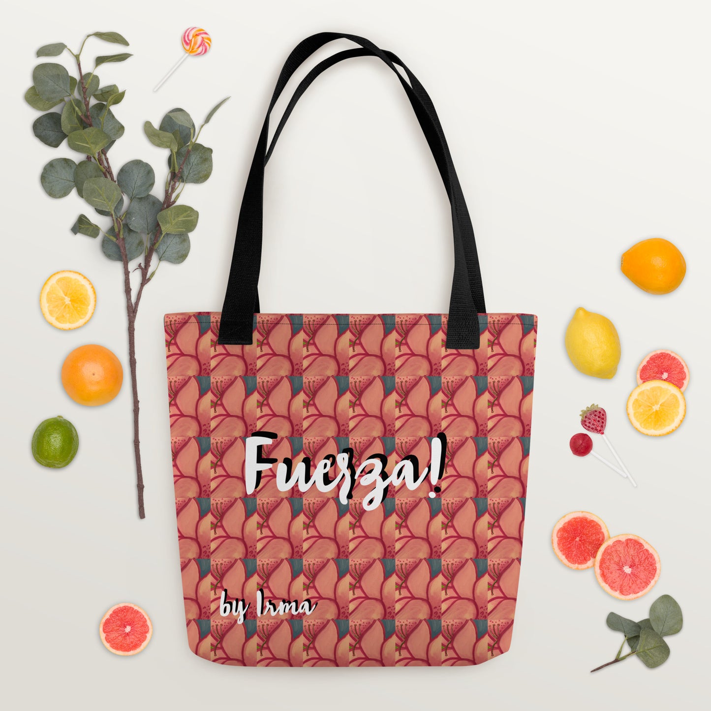 Fuerza by Irma Tote bag