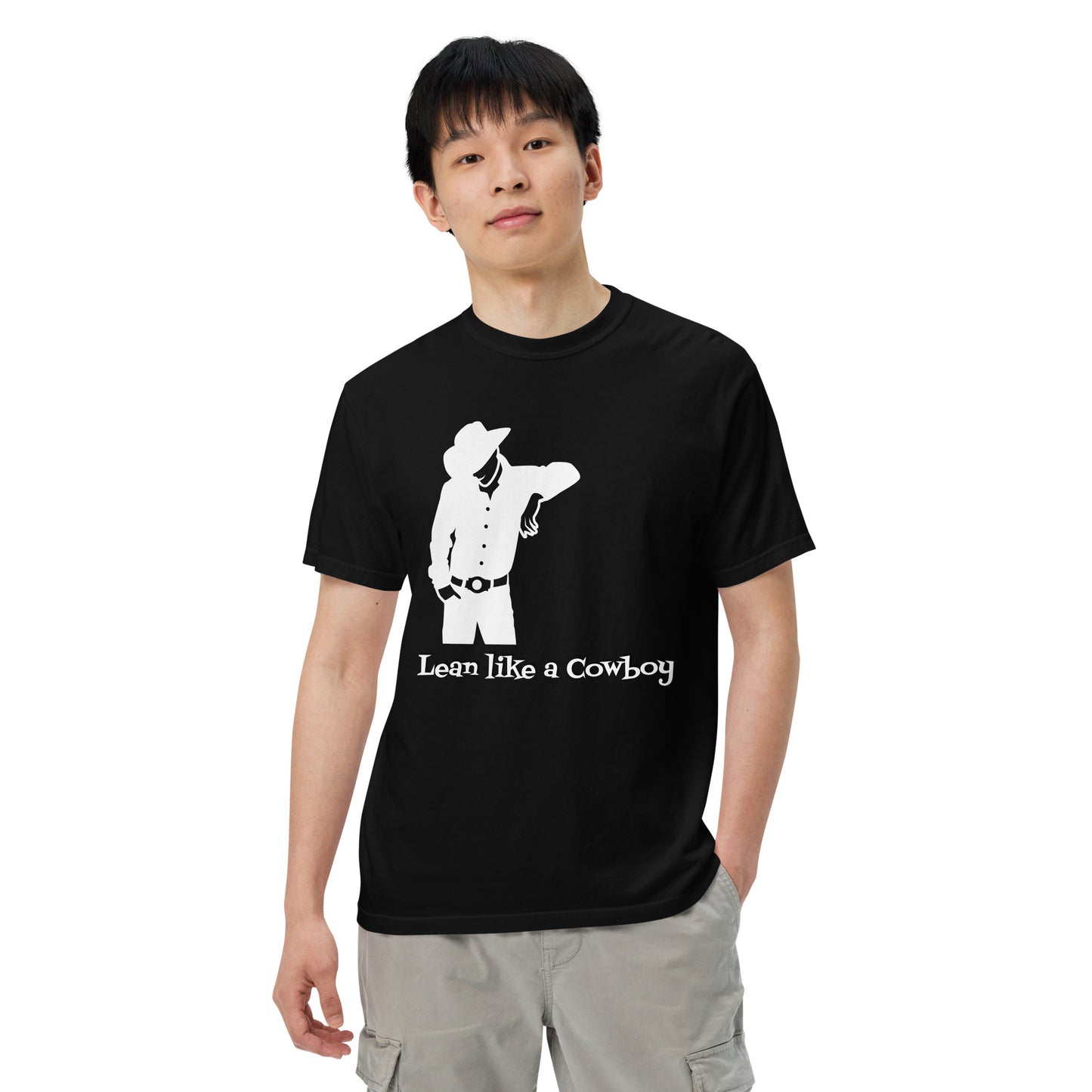 Lean like a Cowboy by Irma Unisex garment-dyed heavyweight t-shirt